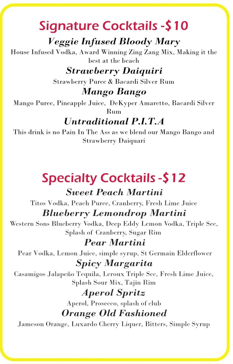Cocktails