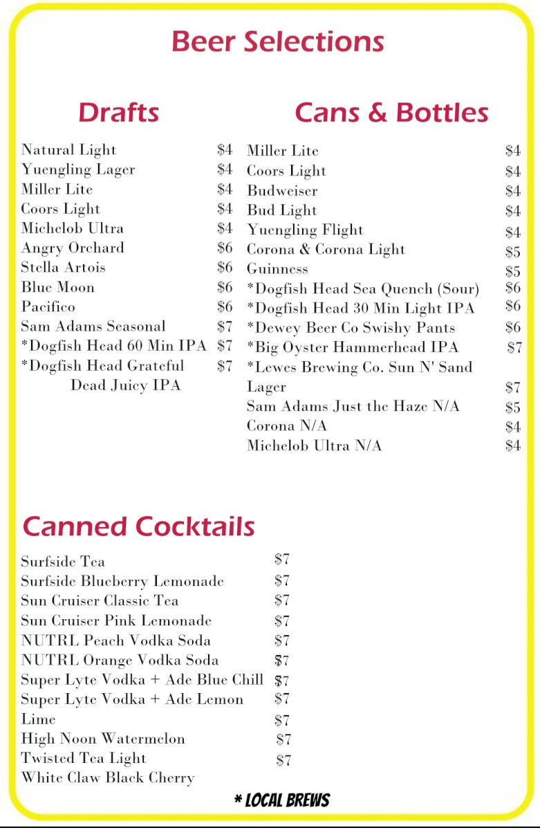 Beer Selection